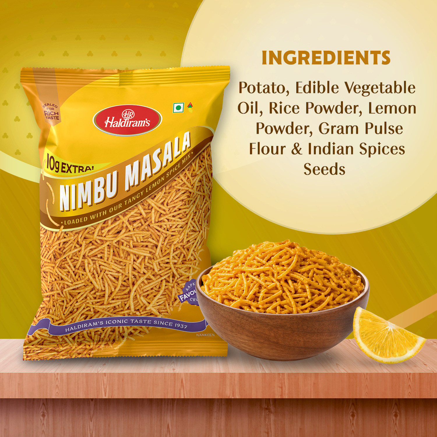 Image of Haldiram's Nimbu Masala Namkeen