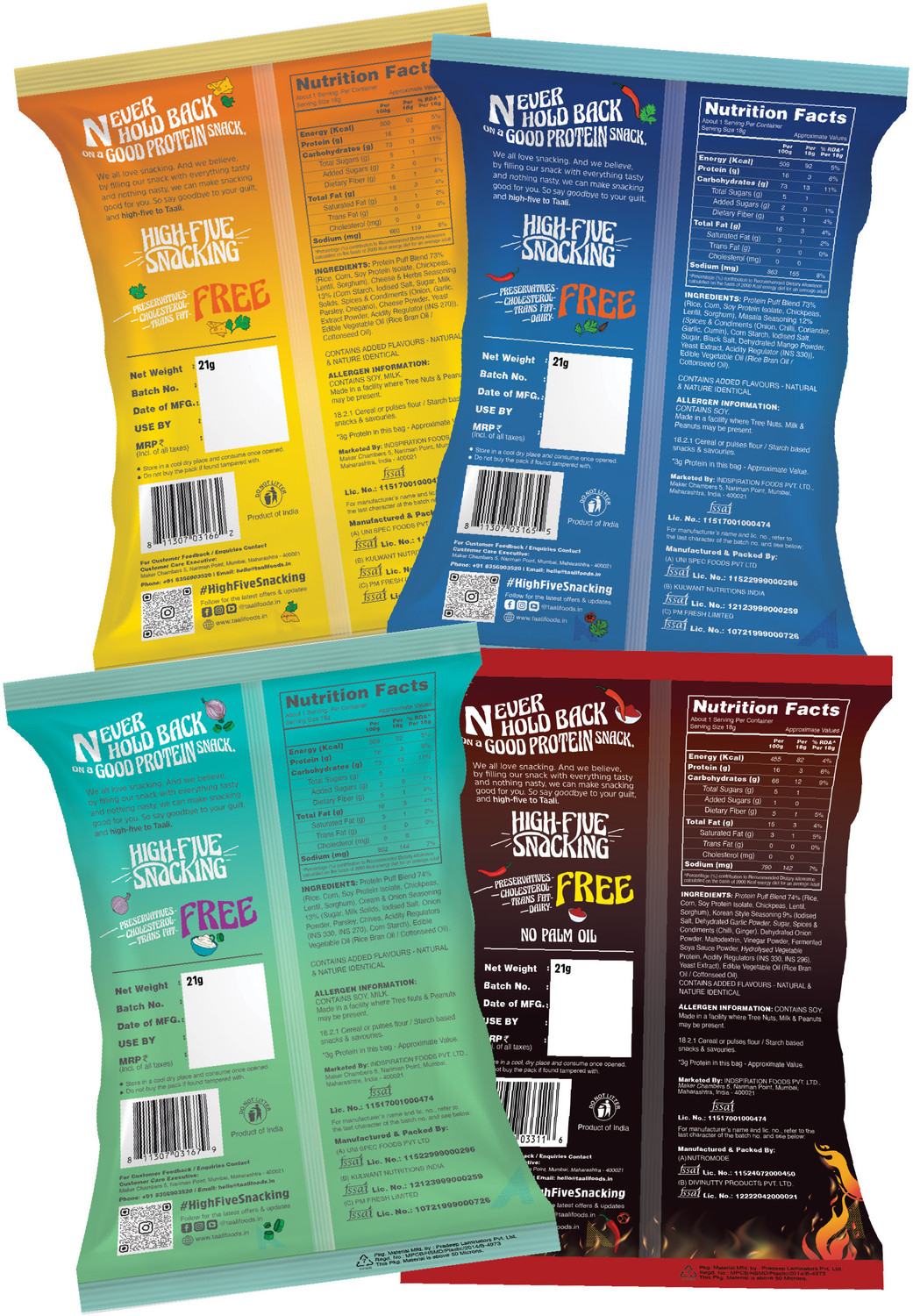 Image of TAALI Variety Protein Masala Puffed Rice