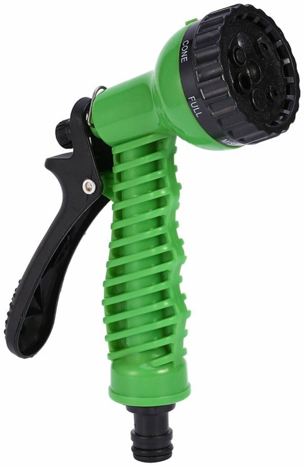 Alkarty Plastic 7 Pattern High Pressure Garden Hose Nozzle (Green) 1 L Hand Held Sprayer