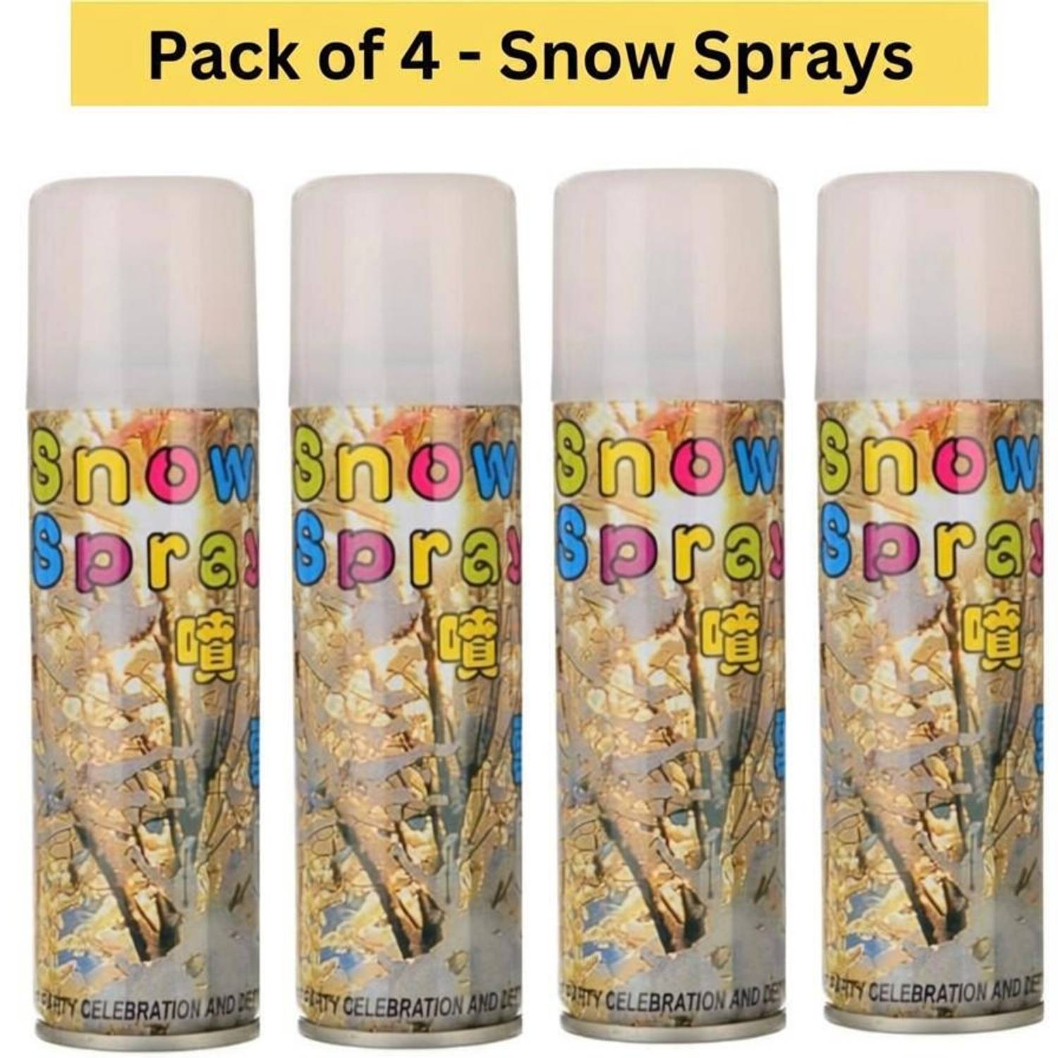 Abibo Birthday, Wedding, Anniversary Party Snow Spray