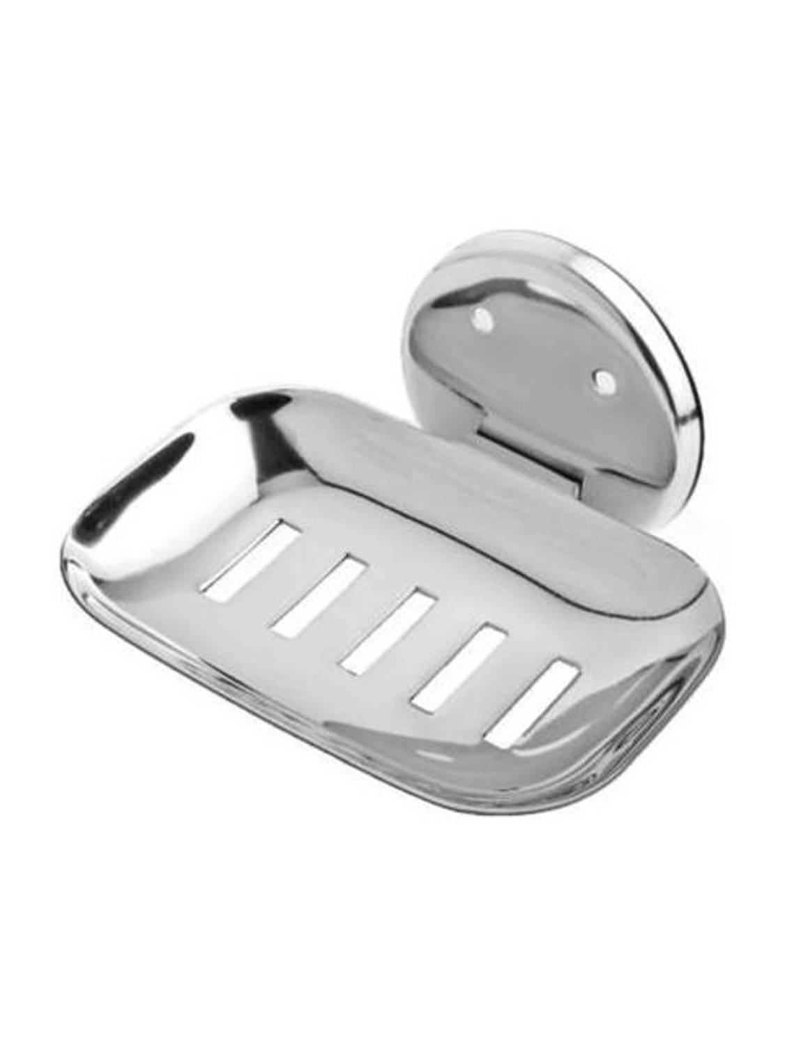 Altroz ALT Premium Stainless Steel Oval Soap Dish Soap Holder Pack Of 1
