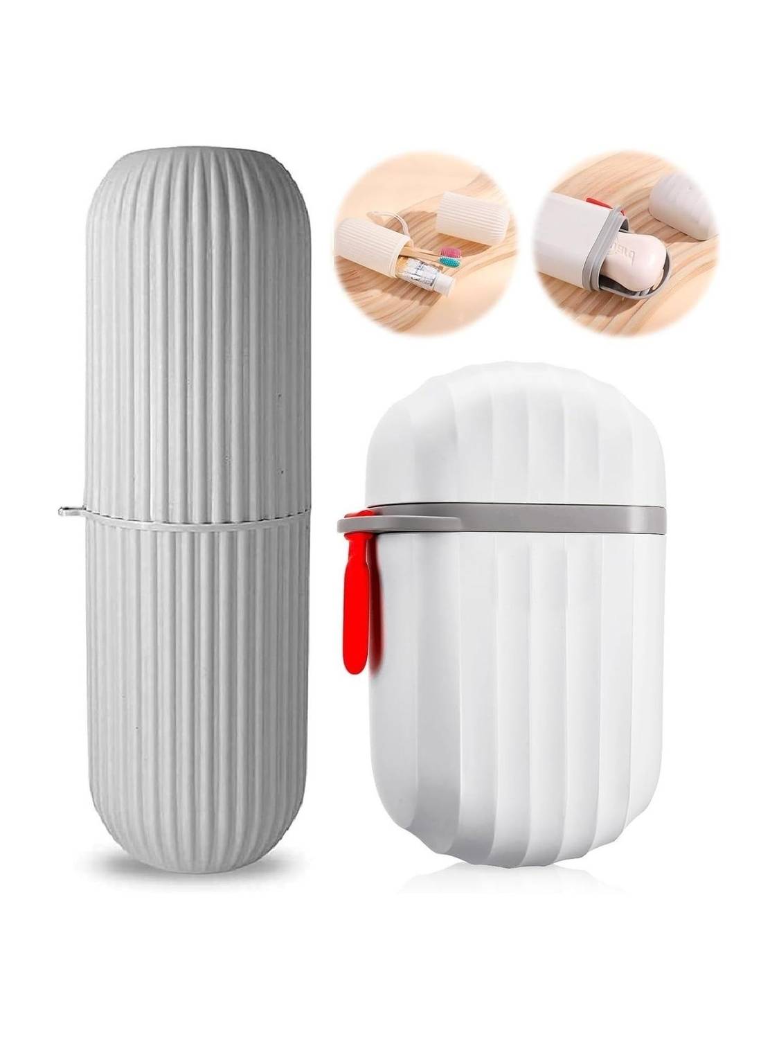 BAREPEPE Toothpaste Soap Box Holder for Travel