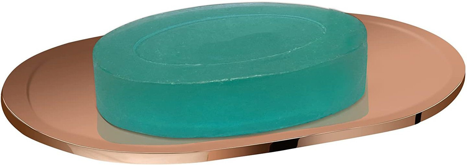 Image of Plantex Fully Brass Smero Soap Dish /Stand for Bathroom & Kitchen /Bathroom Accessories