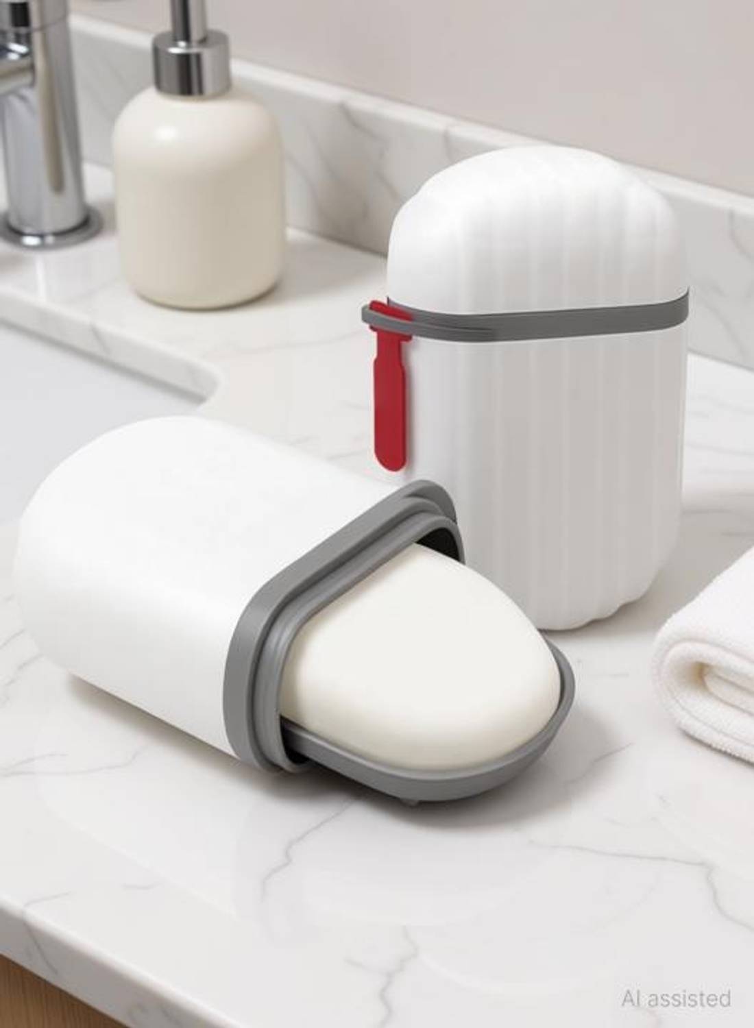KEVRIZ Portable Soap Holder - Image 1