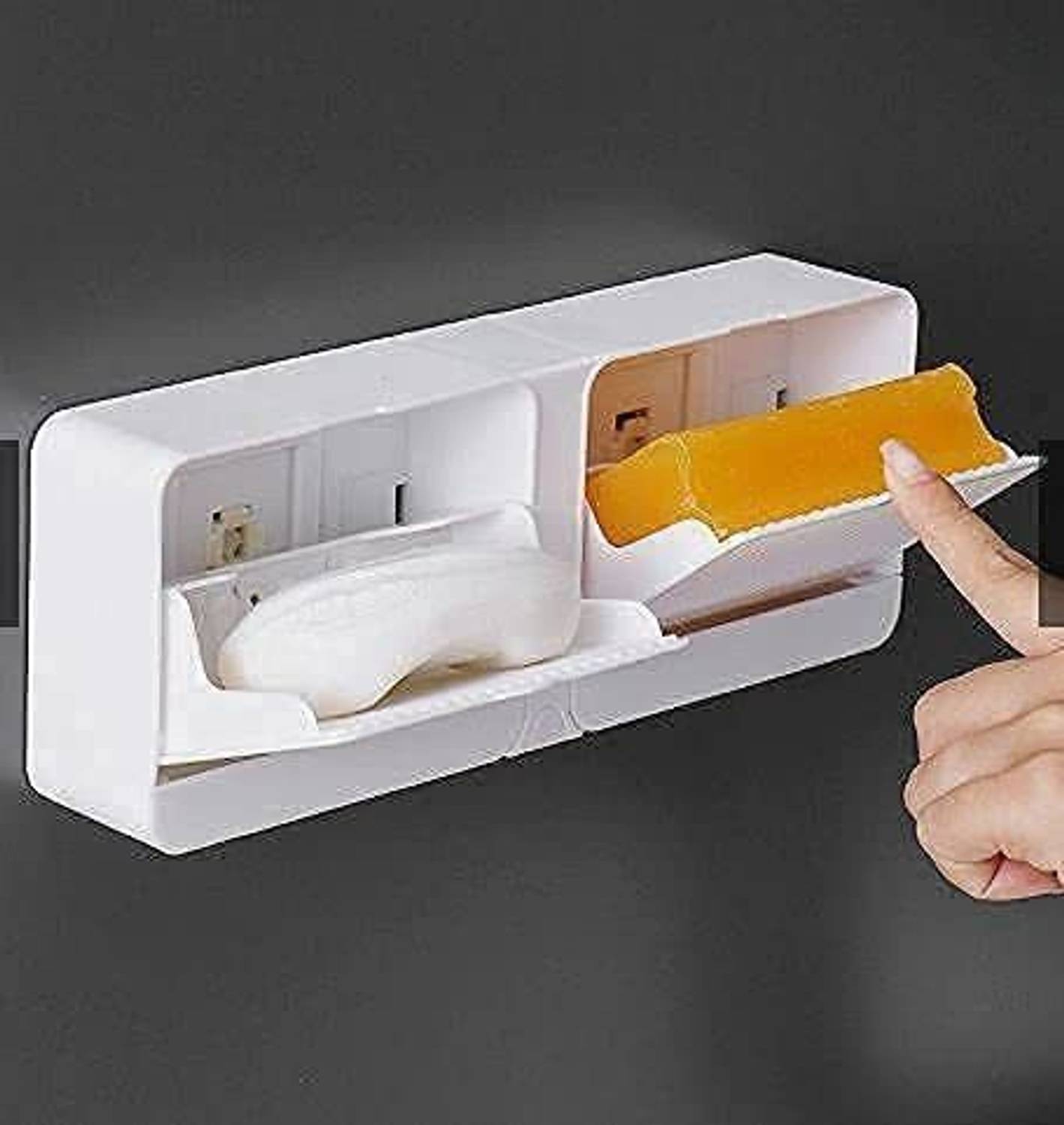 Infinex Double Bar Soap Dish with Drainage Box, 1 Piece 1 Pieces - Image 2