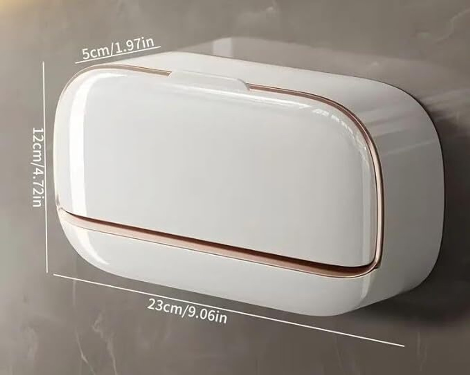 Image of Greyoe Double Bar Soap Dish with Drainage Box