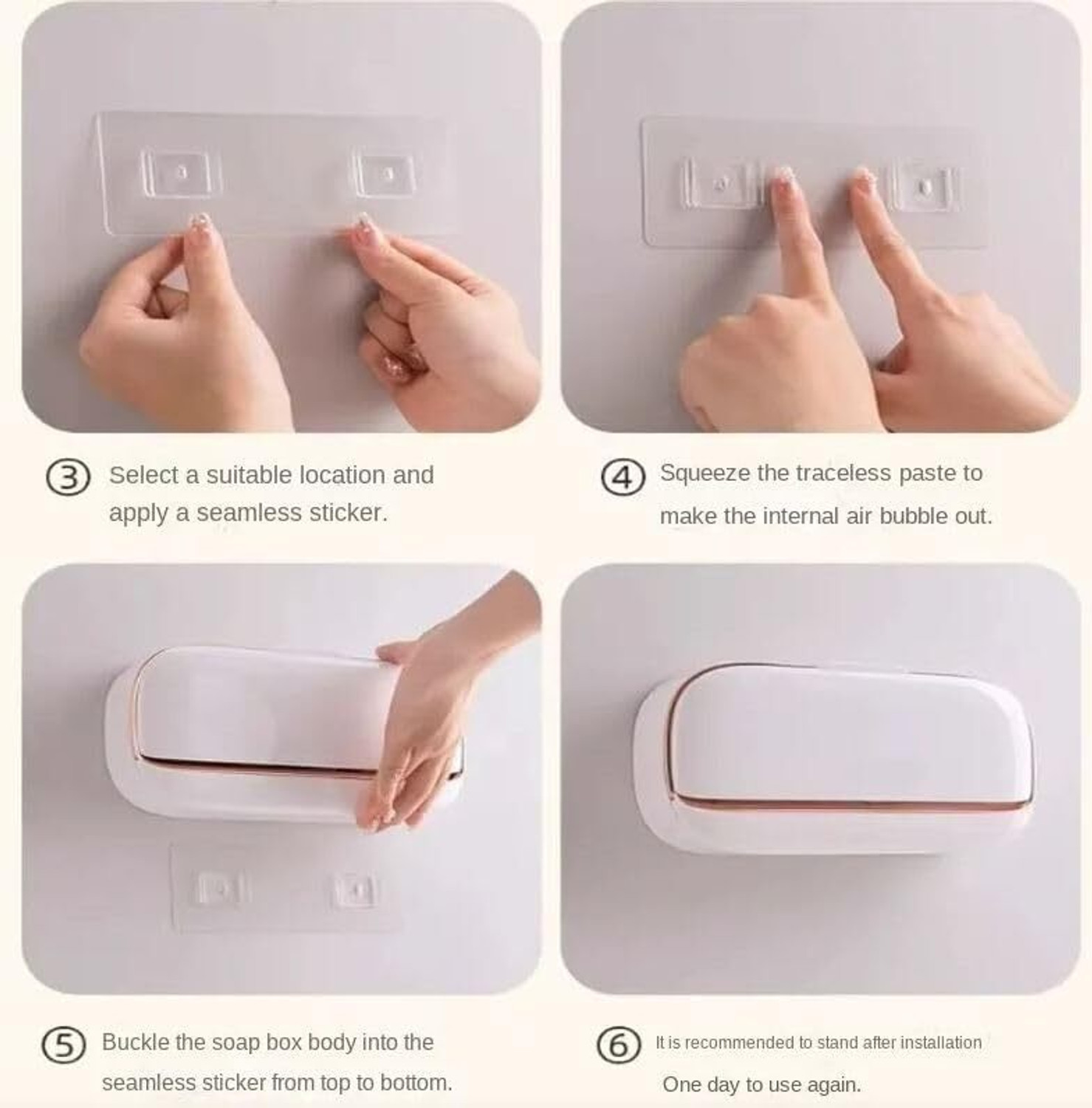 Image of Greyoe Double Bar Soap Dish with Drainage Box