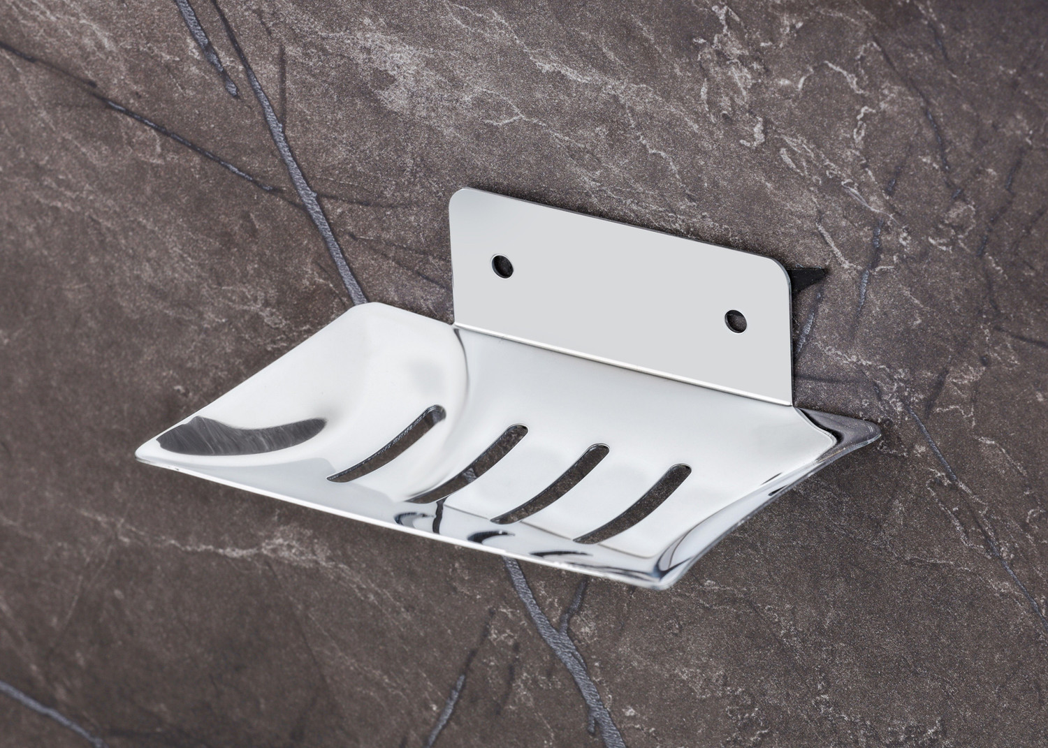 Image of iSTAR Square Soap Dish / Soap Case / Soap Stand ( Stainless Steel ) Set of 1