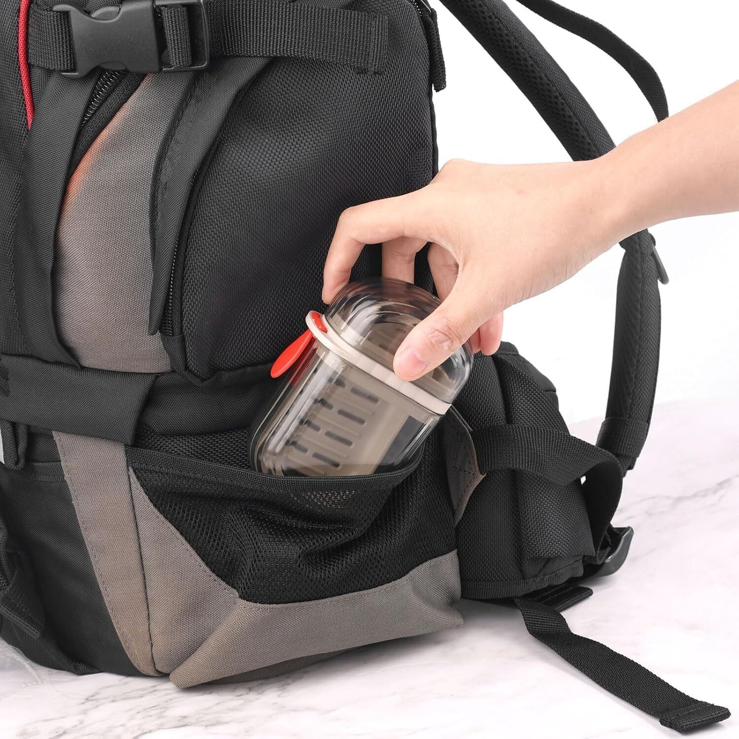 Image of NIXLEEK Travel Soap Case & Toothbrush Holder Leak Proof Portable Kit Toothbrush Case