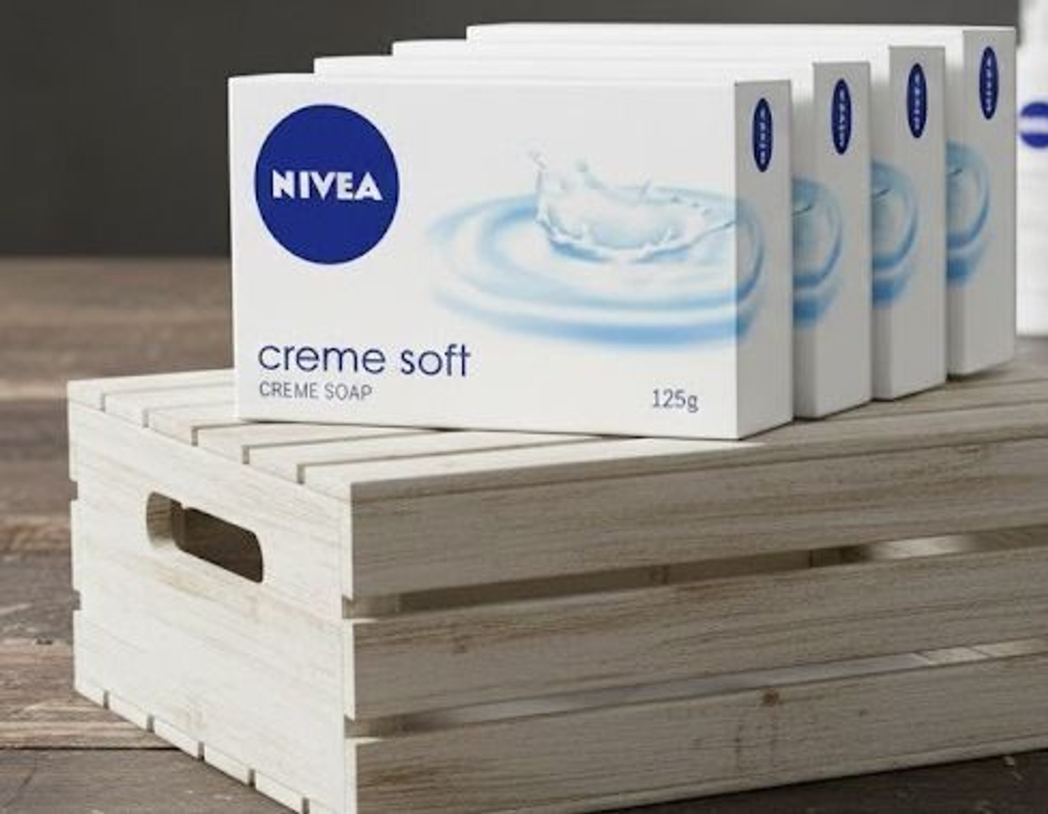 Image of NIVEA Creme Soft Soap, Travel, Bath Soap, for Men & Women