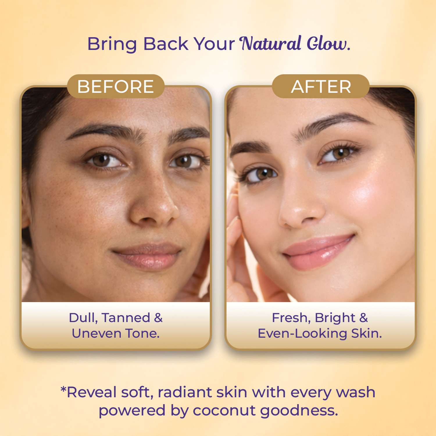 Image of Sanfe Cocoglow Brightening & Detan Soap| Suitable for Face & Body
