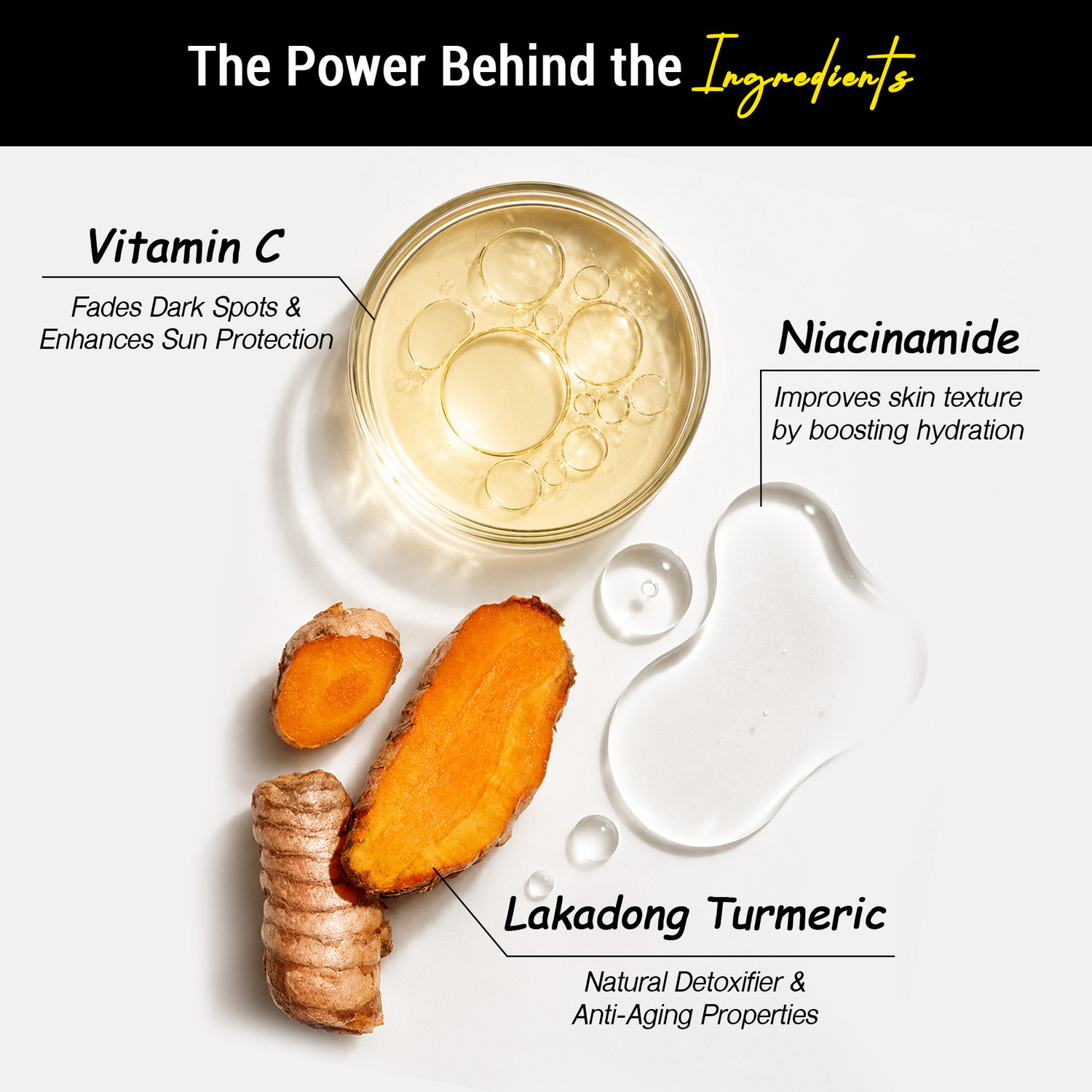 Image of Glutalight Glutathione Lakadong Turmeric Soap - Korean Skincare, Pack of 3