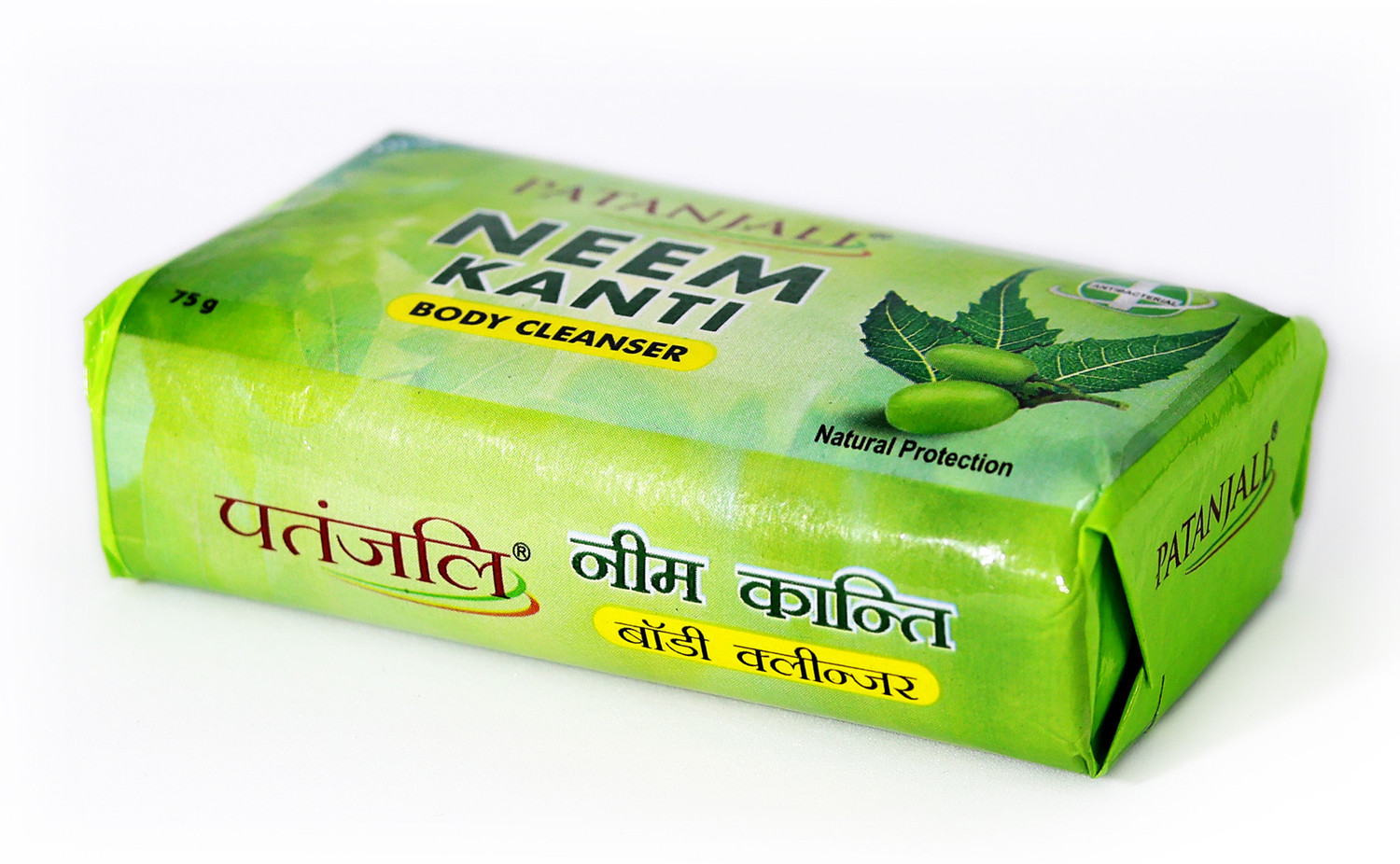 Image of PATANJALI Neem Kanti Body Cleanser for Soft Skin, Removes Dryness