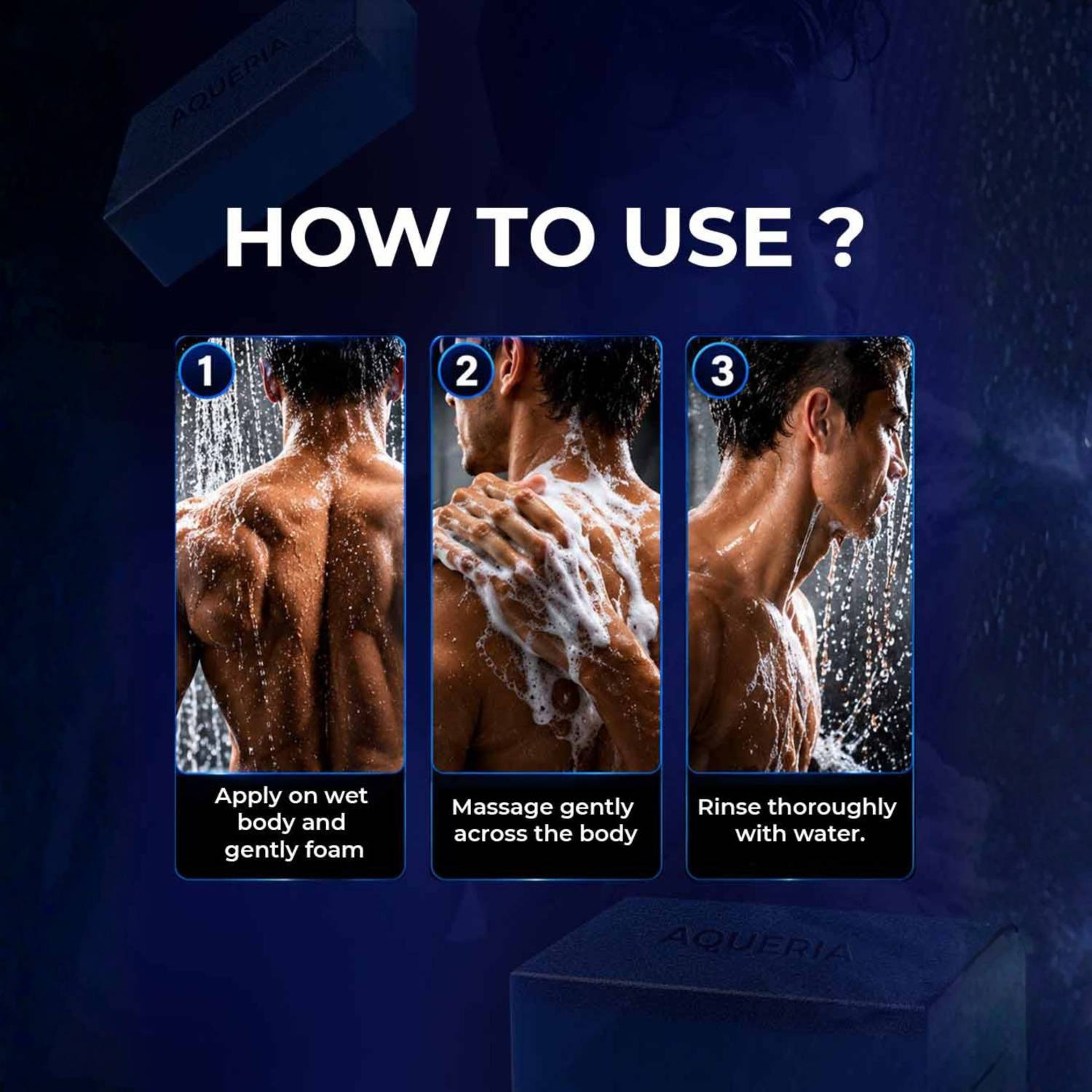 Aqueria De-Tan & Brightening 2-in-1 Bath Soap for Men - Image 4