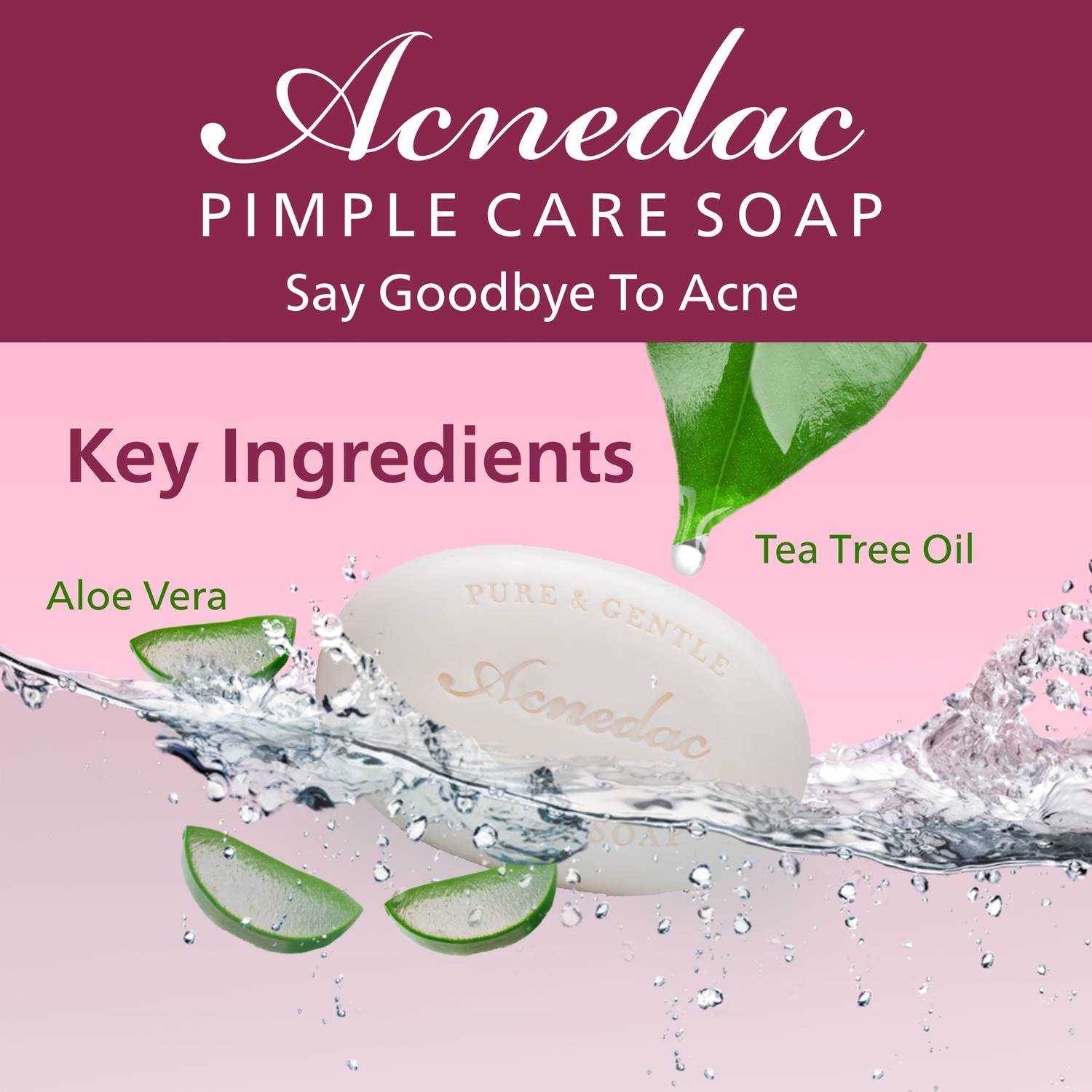 Acnedac Pimple Care Soap with Azelaic & Salicylic Acid - Image 3