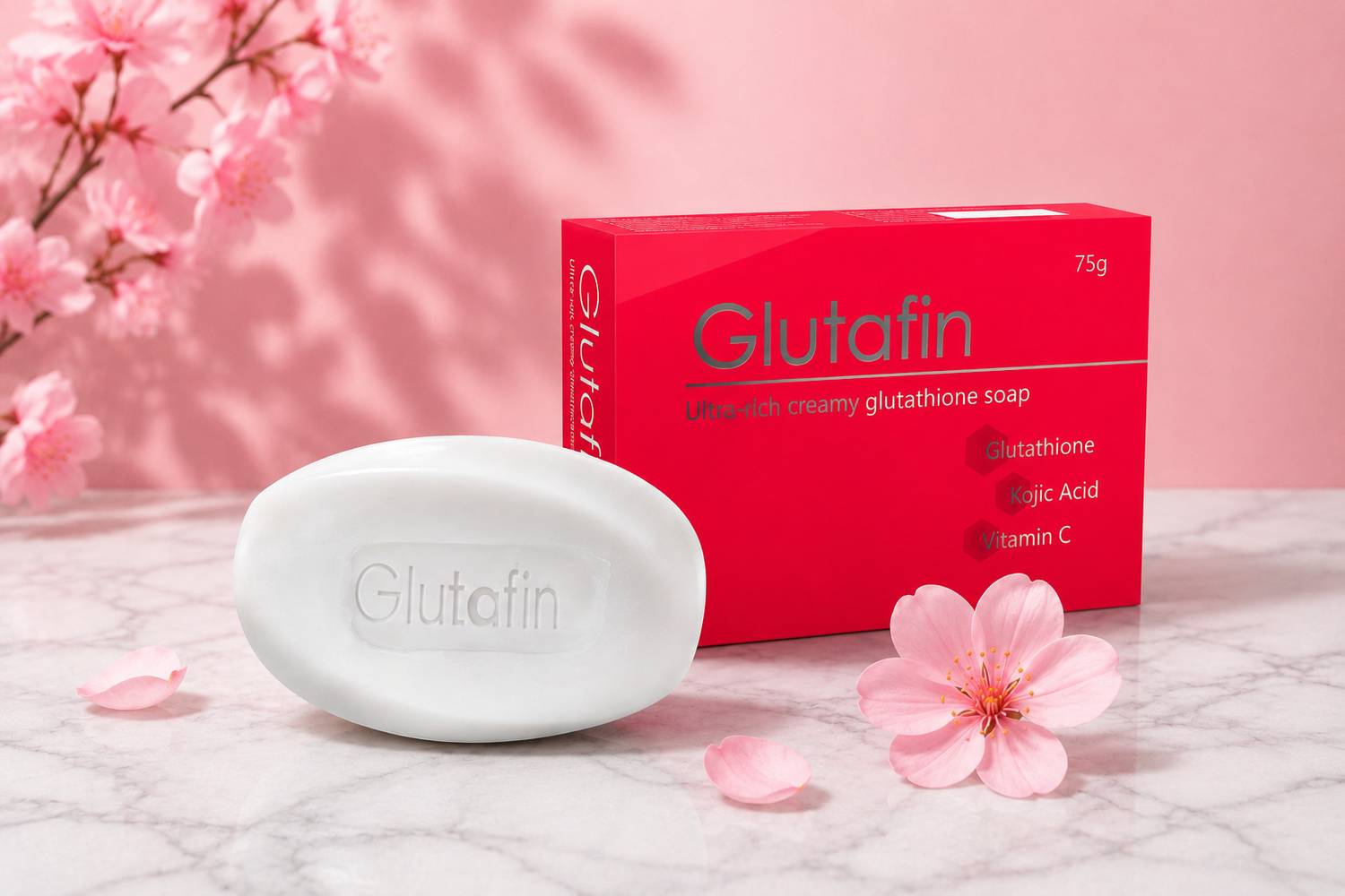 glutafine glutathione Glutafin Skin Soap Kojic Acid & Nourishing Gentle Cleanse The Plant Fix Plix red blood cell formation for animals Size:30 ml x 3