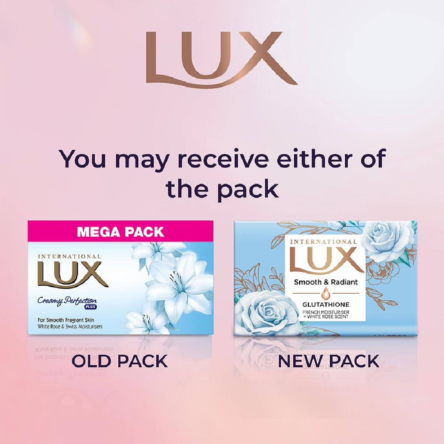 LUX Smooth & Radiant Bathing Soap 150g - Image 3