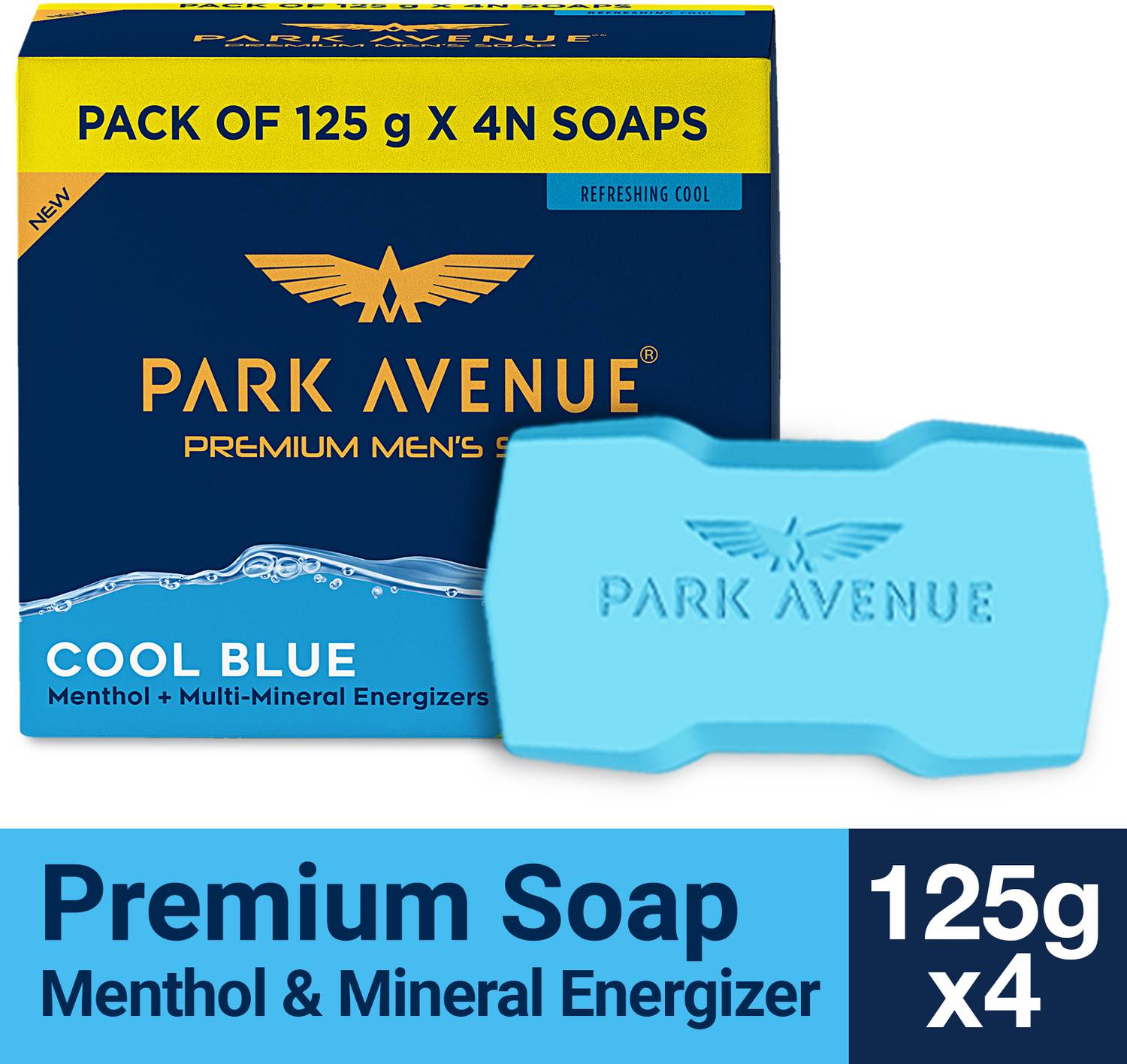 PARK AVENUE Men's Cool Blue Soap - Image 1