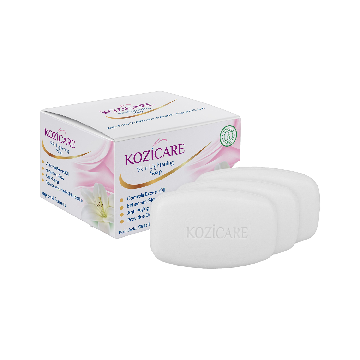 kozicare glutathione soap Skin Whitening at 600/piece | in Nagpur Kozicare Skin Lightening Soap Buy KOZICARE Set Of 3