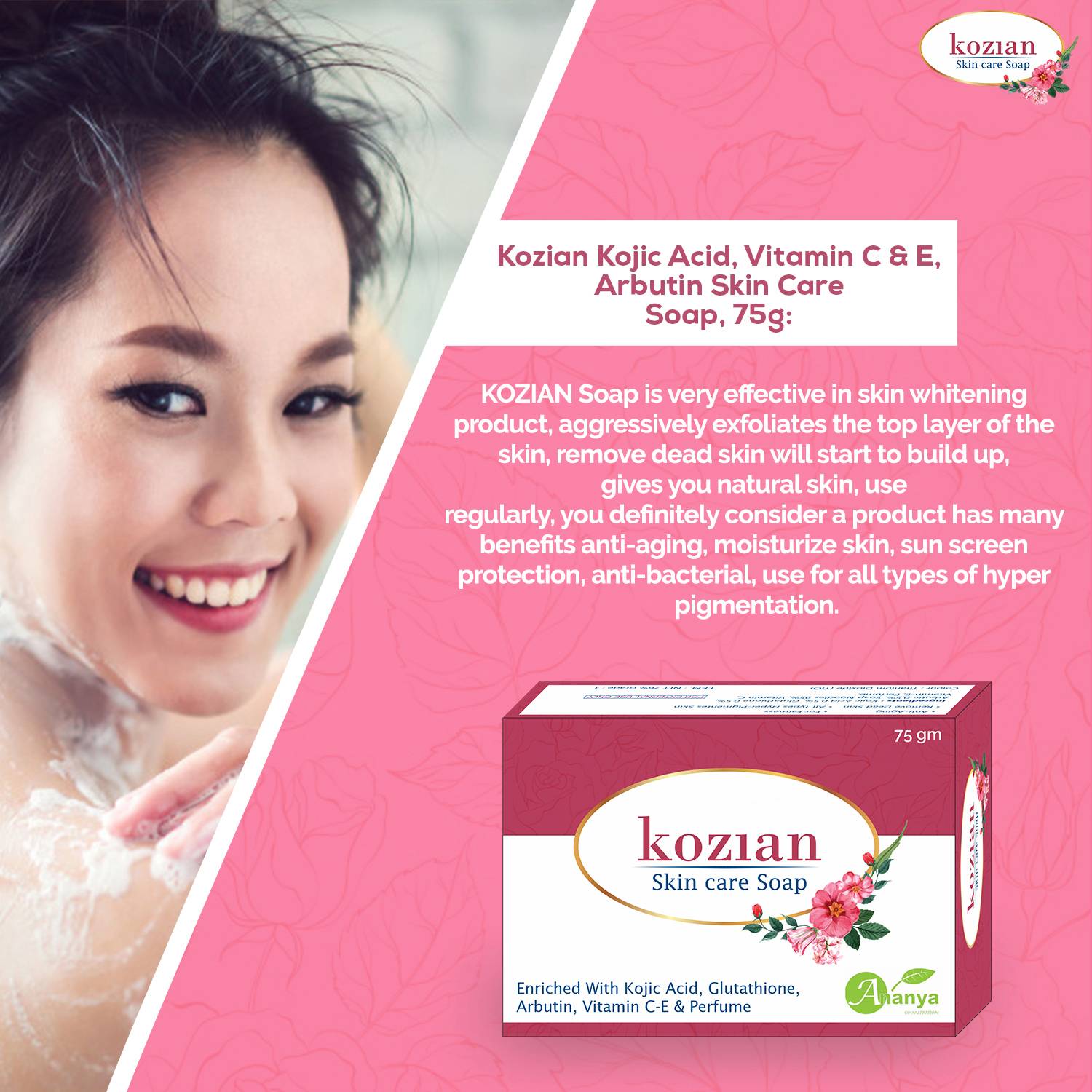 glutathione/arbutin/kojic acid soap Dermaxgen Vitamin C Soap Bar | Arbutin, Glutathione, Kojic Acid | Skin  Radiance, Face & Body Cleanser - 5 OZ main image 1