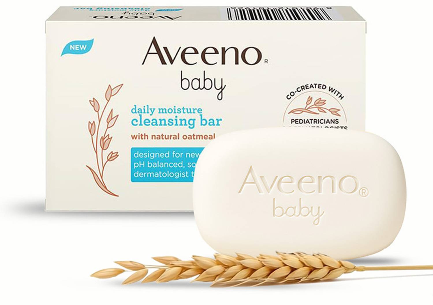 Aveeno Baby Daily Moisture Cleansing Bar - Image 1