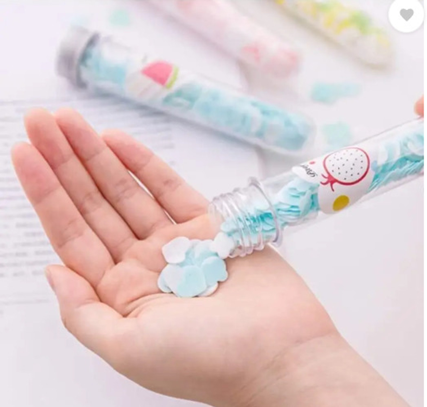 Image of FULAMDE 6 Bottles of Disposable Hand Wash Cleaning Paper Soap