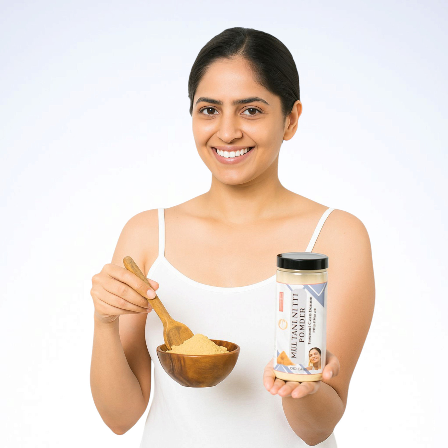 Image of slukrl Organic Face Pack & Skin Care Powder For Acne,Pimples,Brightening