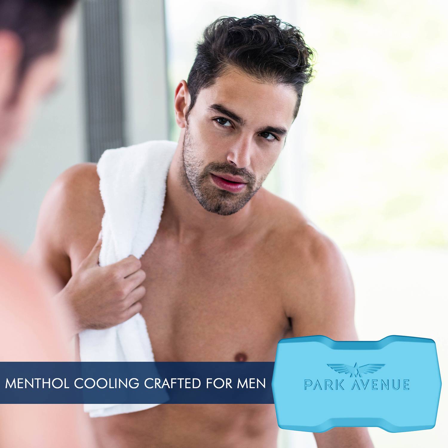 PARK AVENUE Men's Cool Blue Soap - Image 5