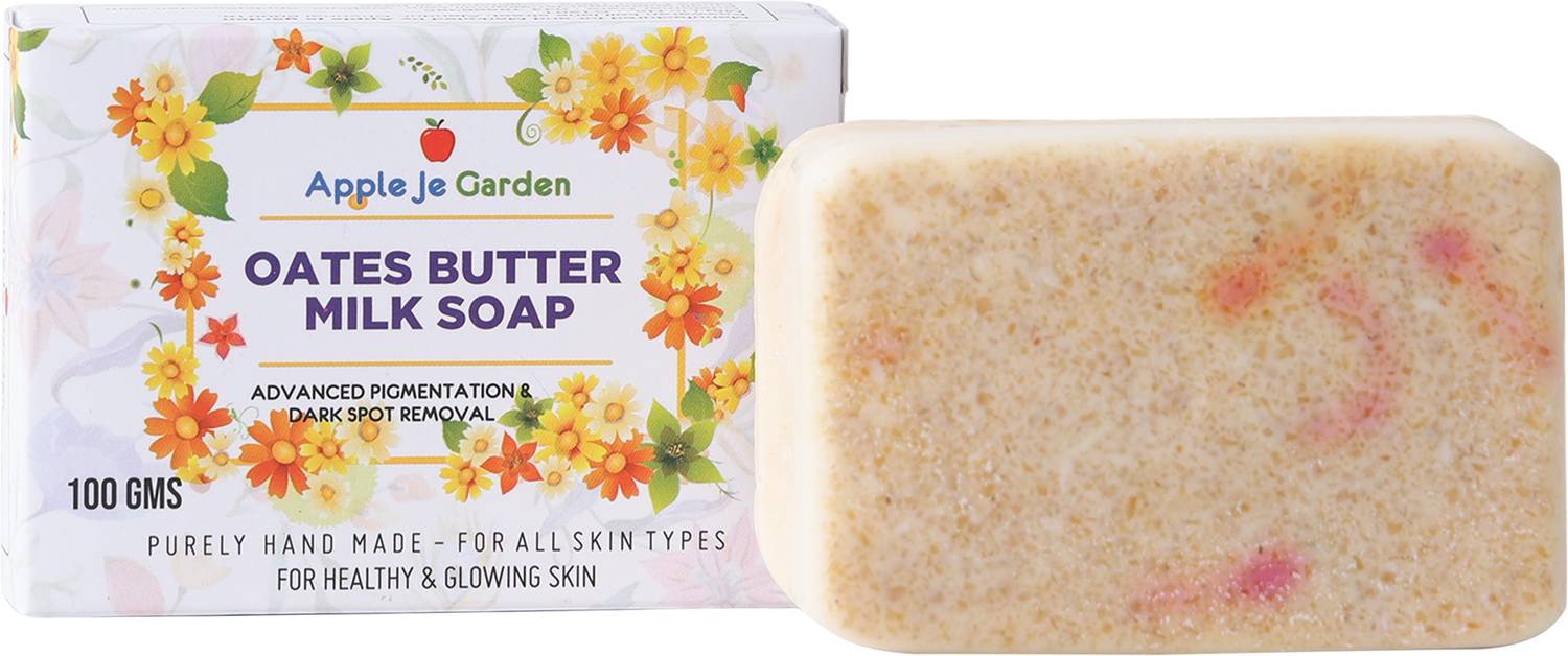 APPLE JE GARDEN Oates Butter Milk Handmade Soap