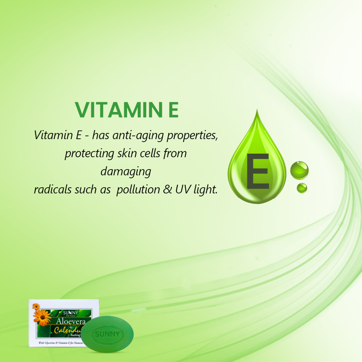 Image of Sunny Herbals Aloe Vera and Calendula Soap