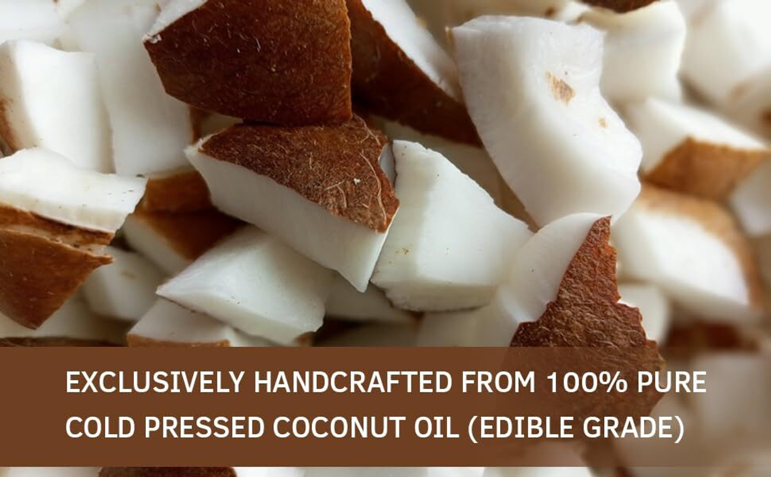 Image of KAPRICA Natural Handmade pure cold pressed coconut oil soap