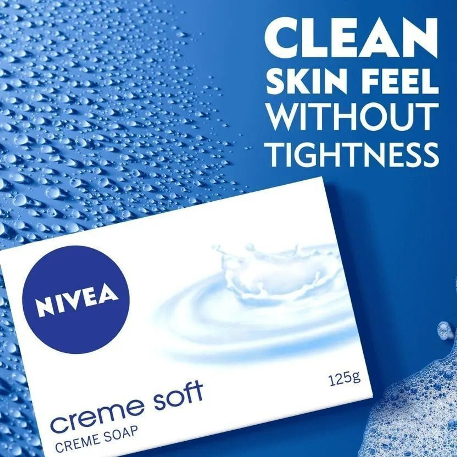 Image of NIVEA Creme Soft Soap, Travel, Bath Soap, for Men & Women