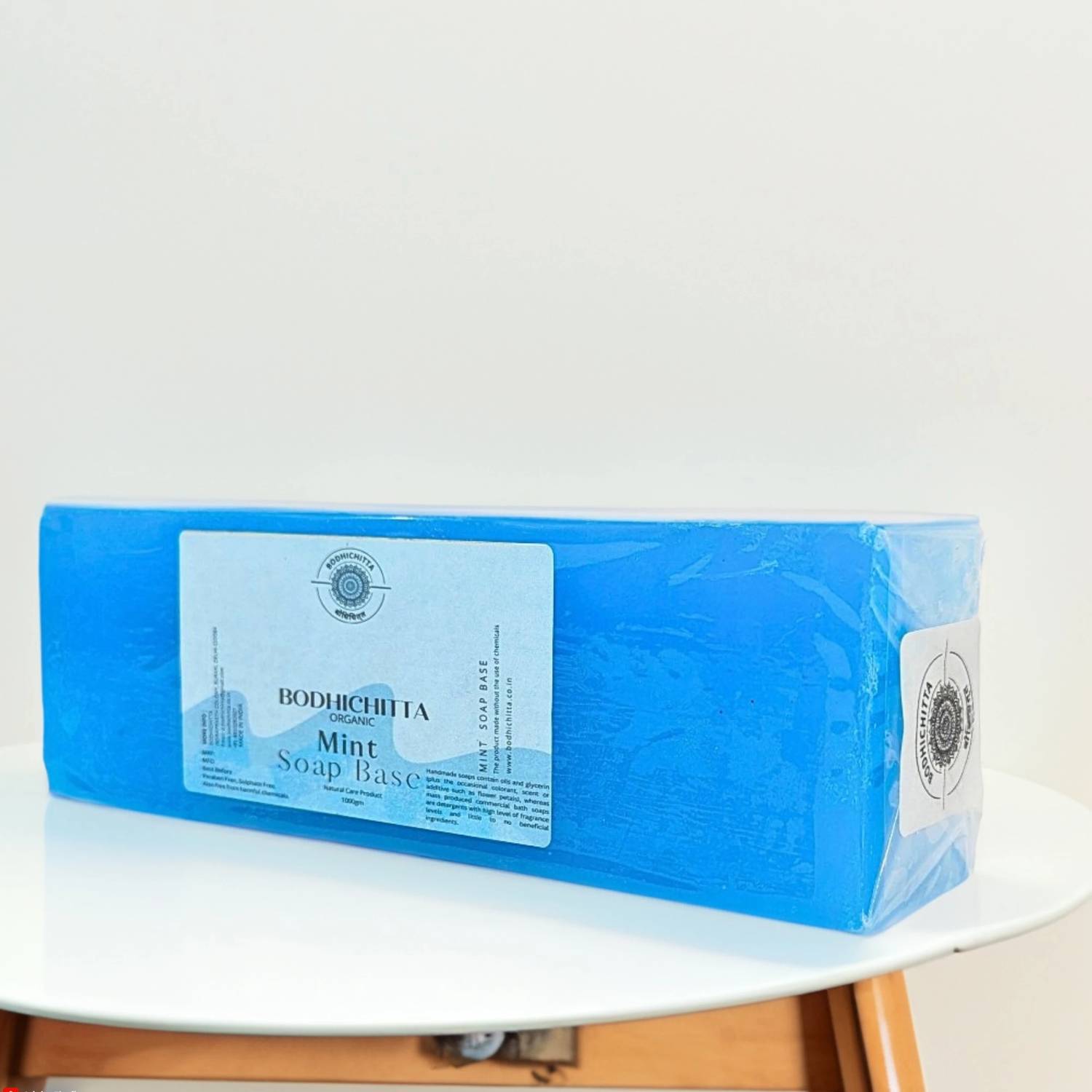 Bodhichitta Mint Glycerin Soap Base Melt & Pour 100% Pure & Natural Pack of 1kg