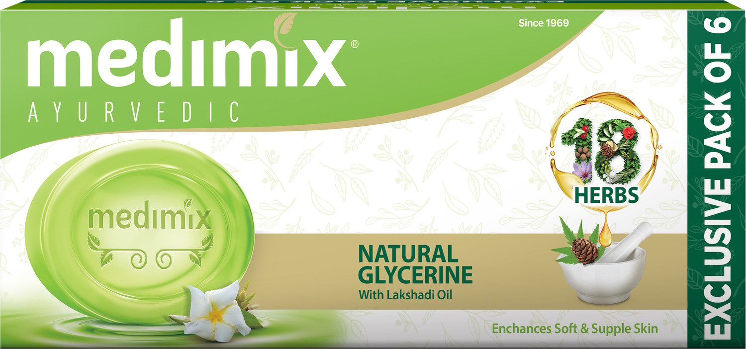 Image of MEDIMIX Ayurvedic Natural Glycerine Soap