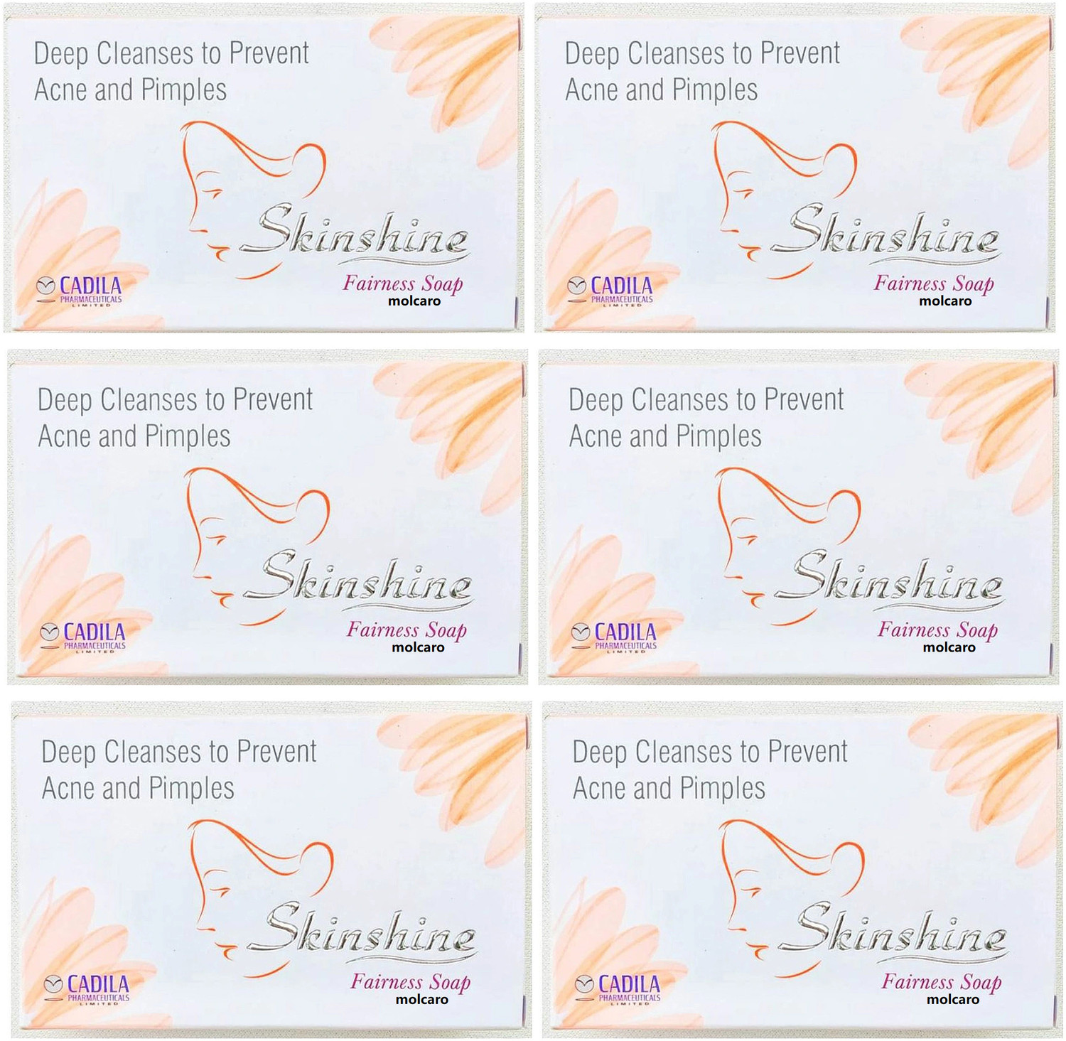 Image of MOLCARO DEEP CLEANSES SKINSHINE FAIRNESS SOAP 75GM