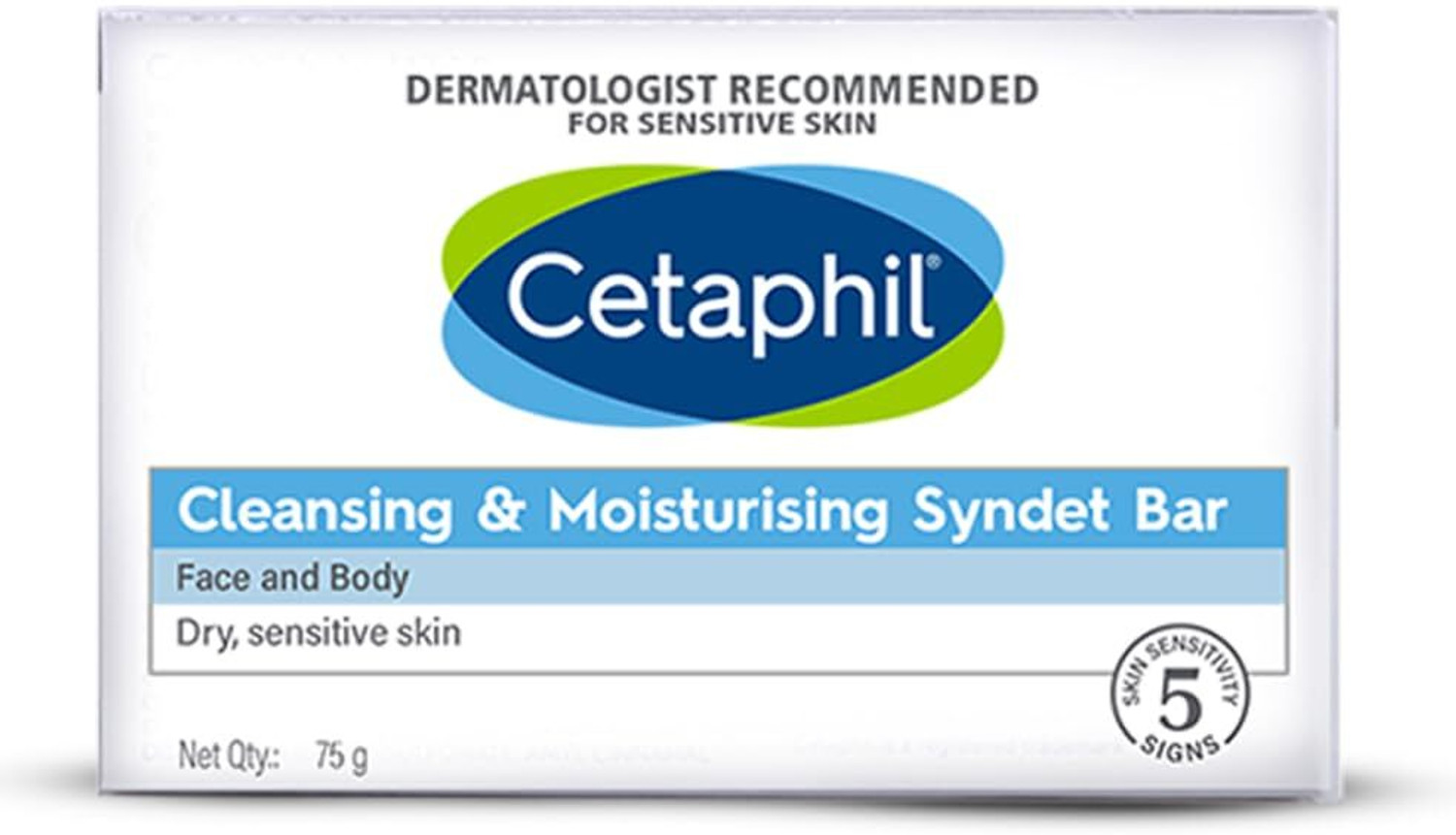 Image of Cetaphil Cleansing and Moisturising Syndet Bar