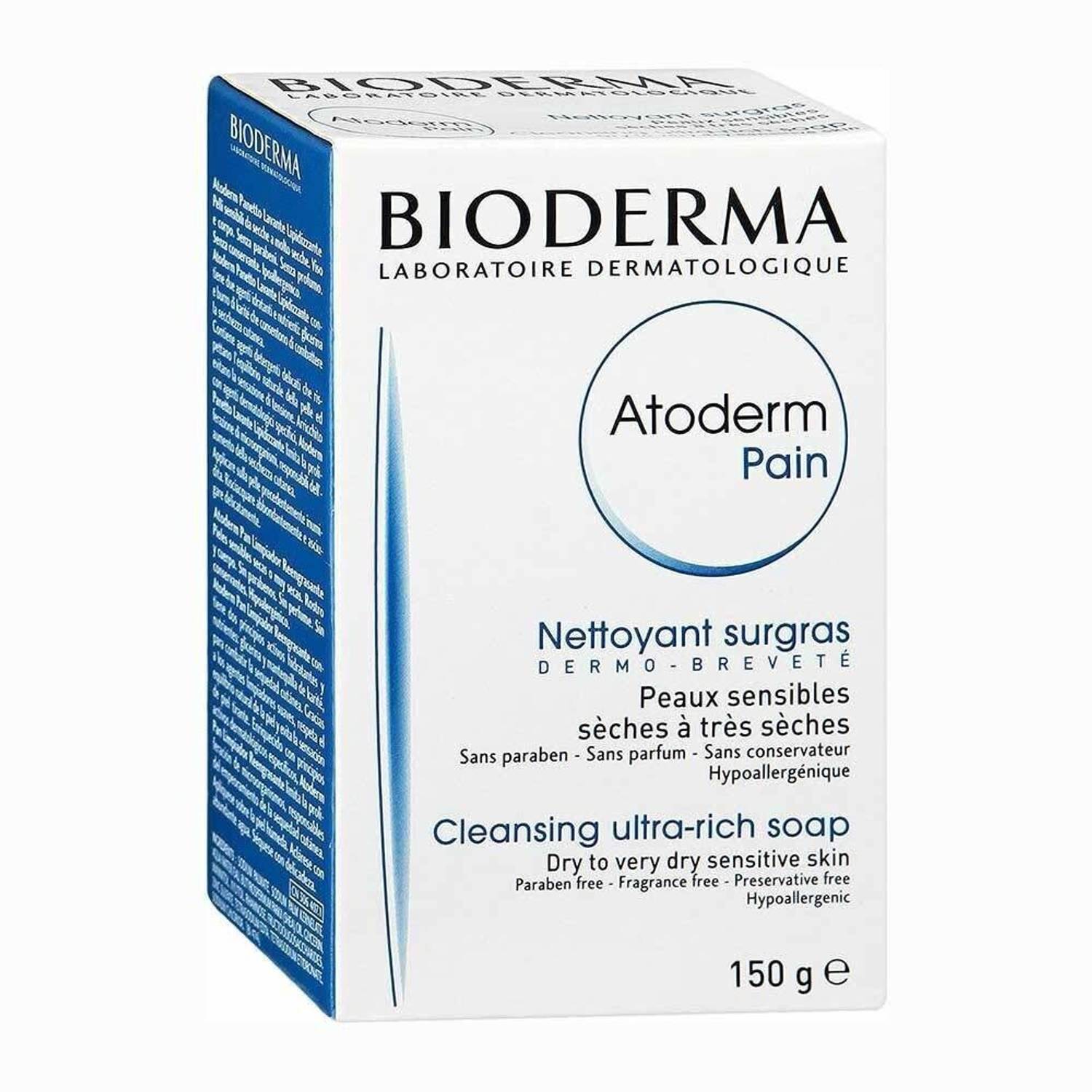 BIODERMA Atoderm Intensive Baby Soap From Birth Gently Cleanses and Purifies The Skin