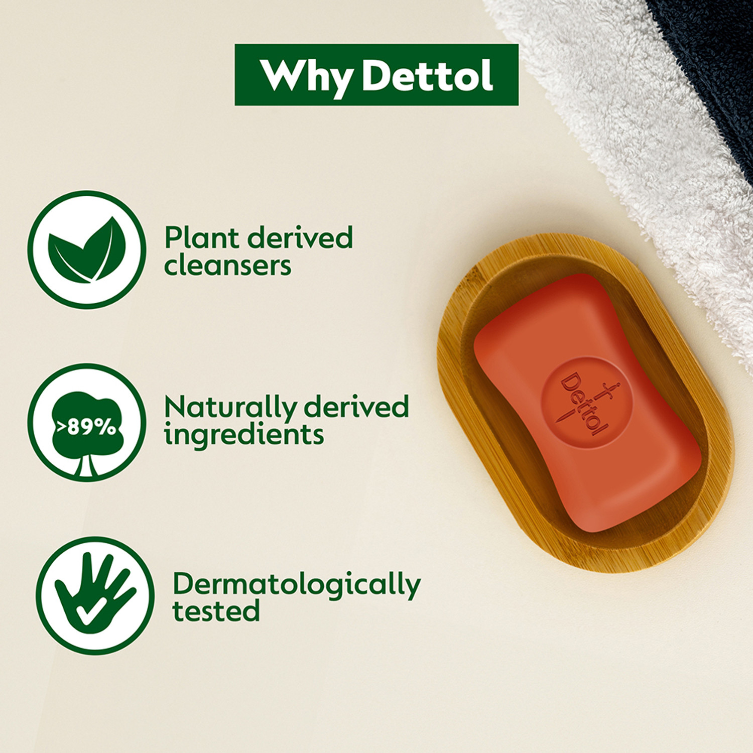 Image of Dettol Original Bathing Soap for Men & Women, for Face, Body & Hands, Combo for Summer