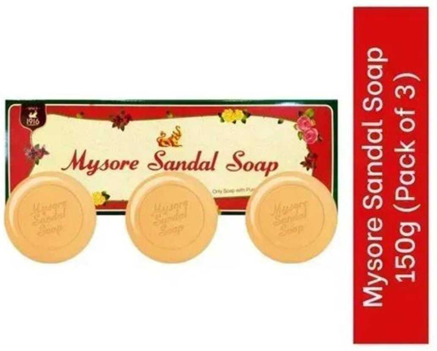 MYSORE sandal soap (150g* 3)