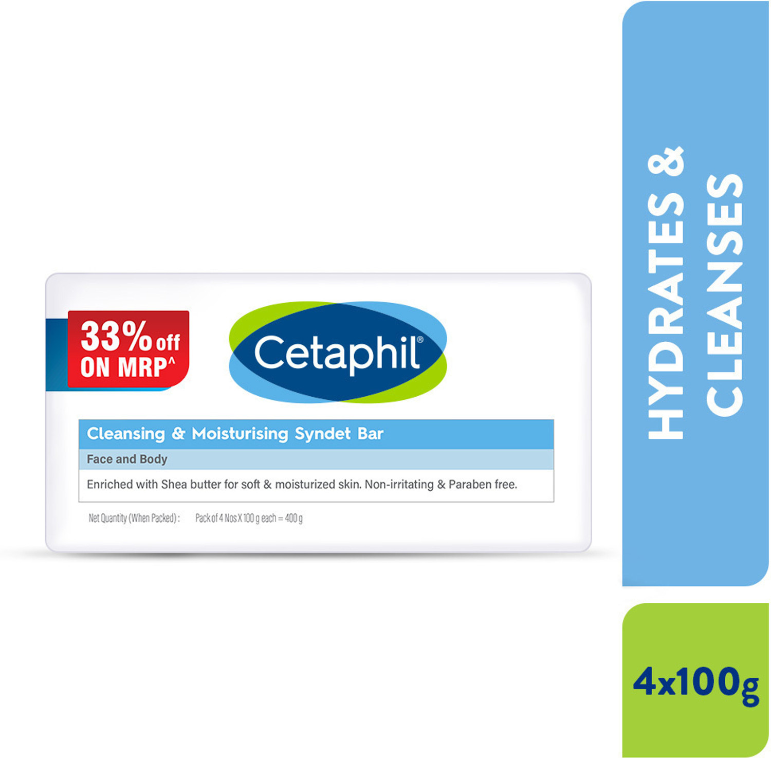 Image of Cetaphil Cleansing Moisturizing Syndet Bar