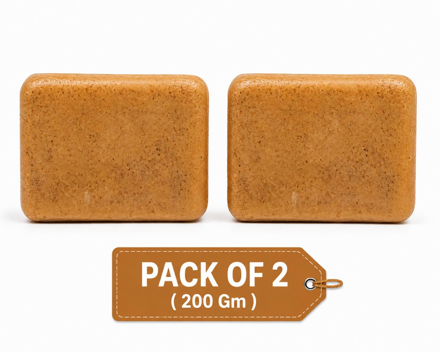 Freshila Natural Sandalwood Handmade Soap (Pack of 2) - Image 1