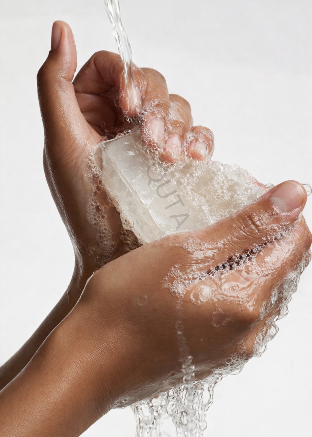 Image of QUTA Melt & Pour Soap Base 1KG SLS Free Glycerin DIY Handmade Soap Making