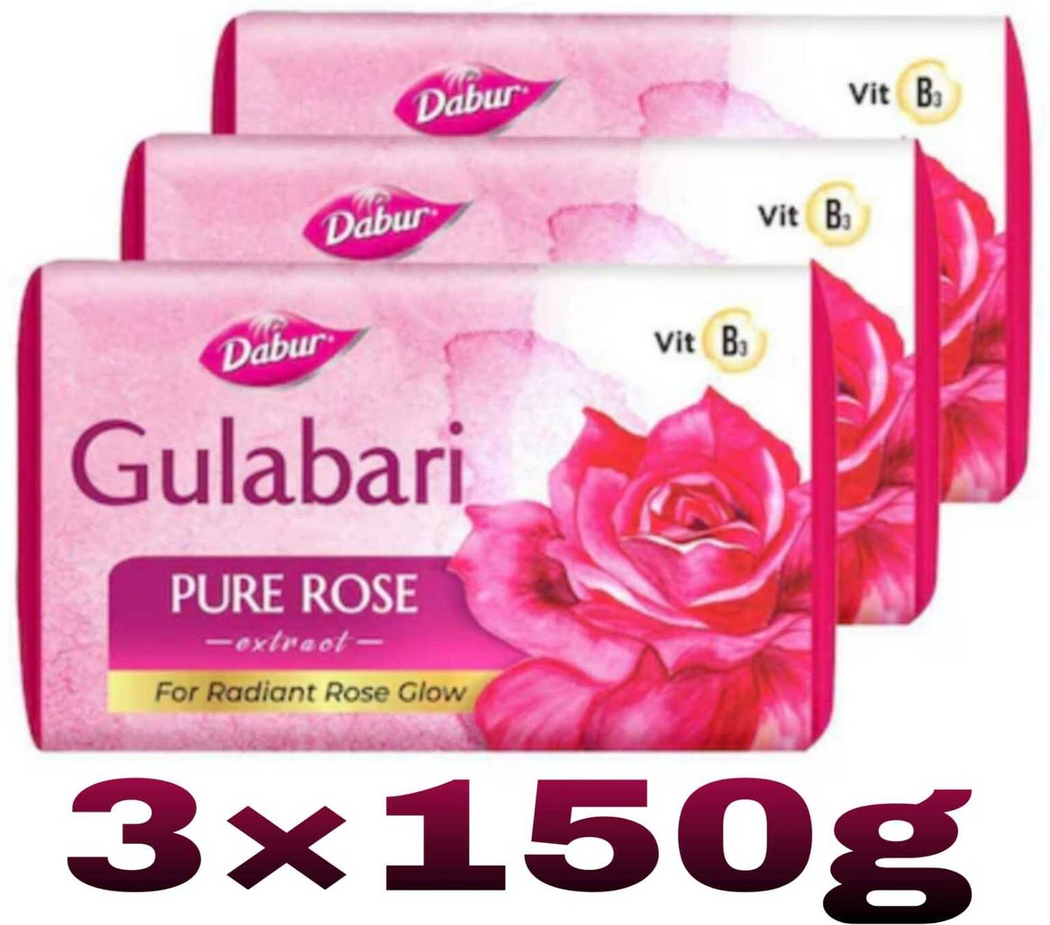Dabur Gulabari Pure Rose Extract - Image 2