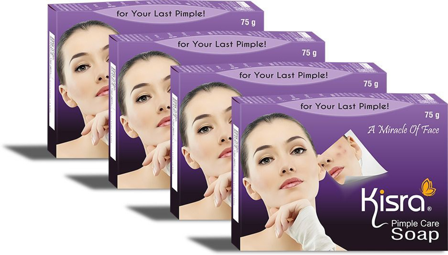 Image of KISRA Pimple Care Soap for Acne, Sun Tan, Blemishes, Fine Line, Darkspots |Men, Women