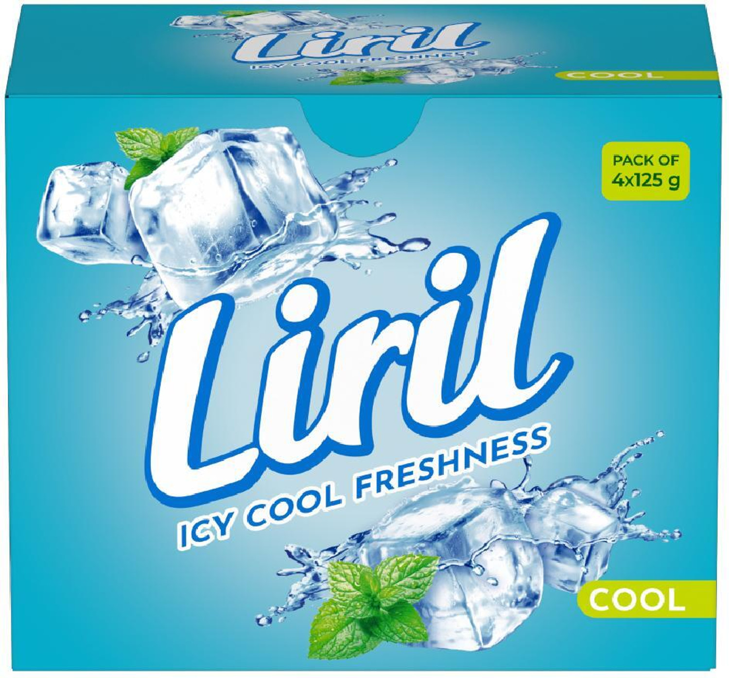 Image of Liril Cool Bathing Bar | Feel the Burst of Icy Cool Freshness