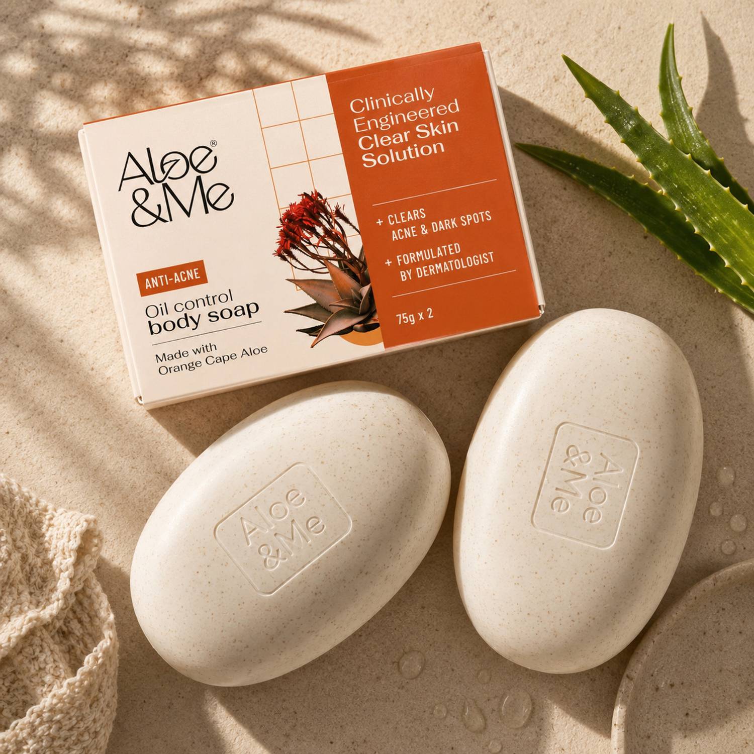 aloe&me Oil Control Body Soap