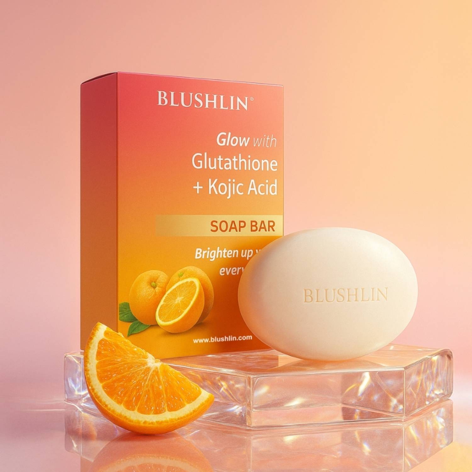 blushlin Skin Brightening Soap with Kojic Acid & Glutathione - Pack of 1 -  Price in India, Buy blushlin Skin Brightening Soap with Kojic Acid &  Glutathione - Pack of 1 Online