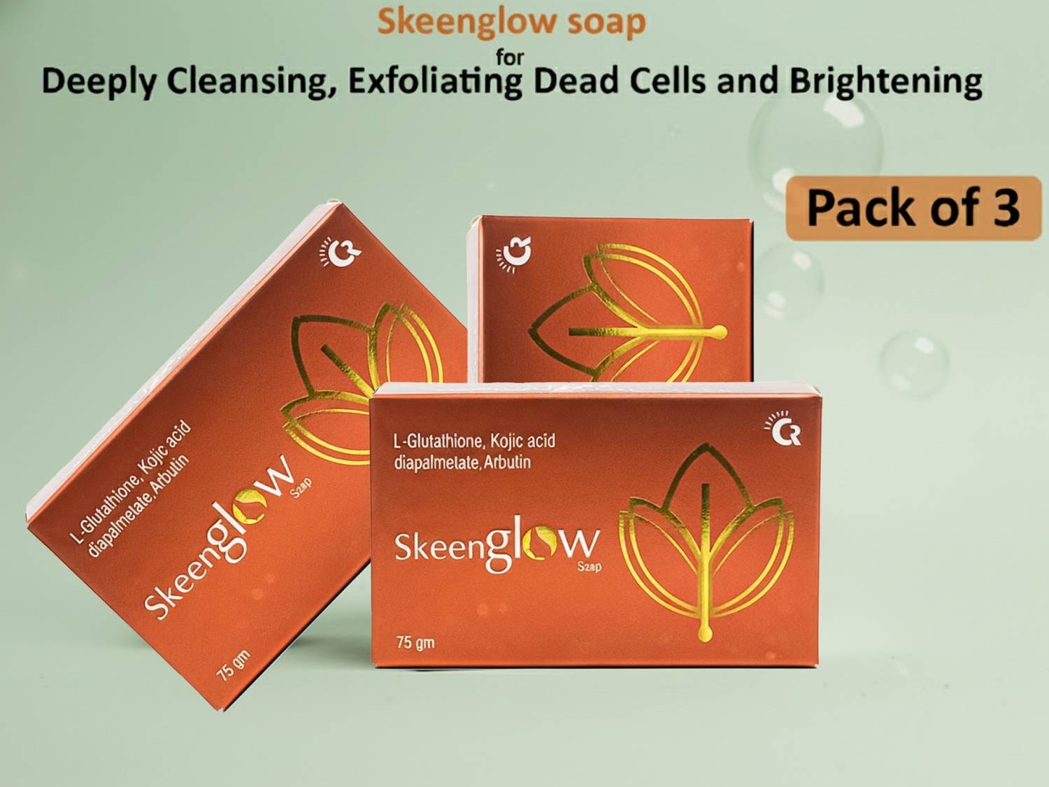 how to use glutathione whitening soap WISE & SECRETS Glutathione Whitening Soap