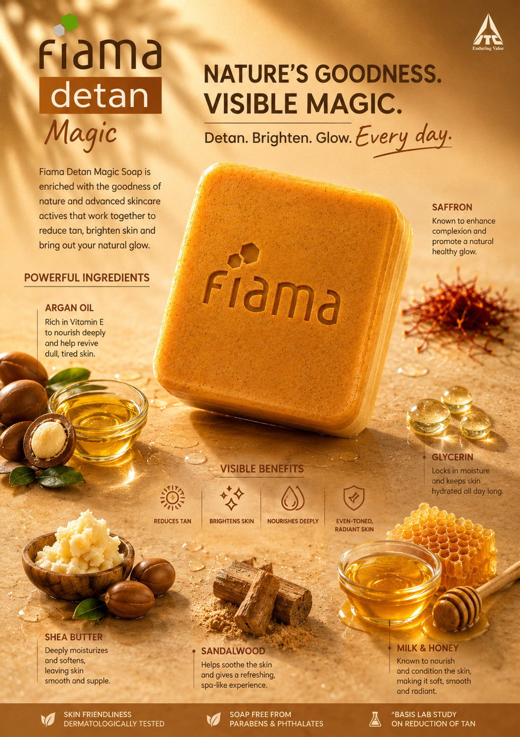 Image of FIAMA Premium Detan Magic Soap