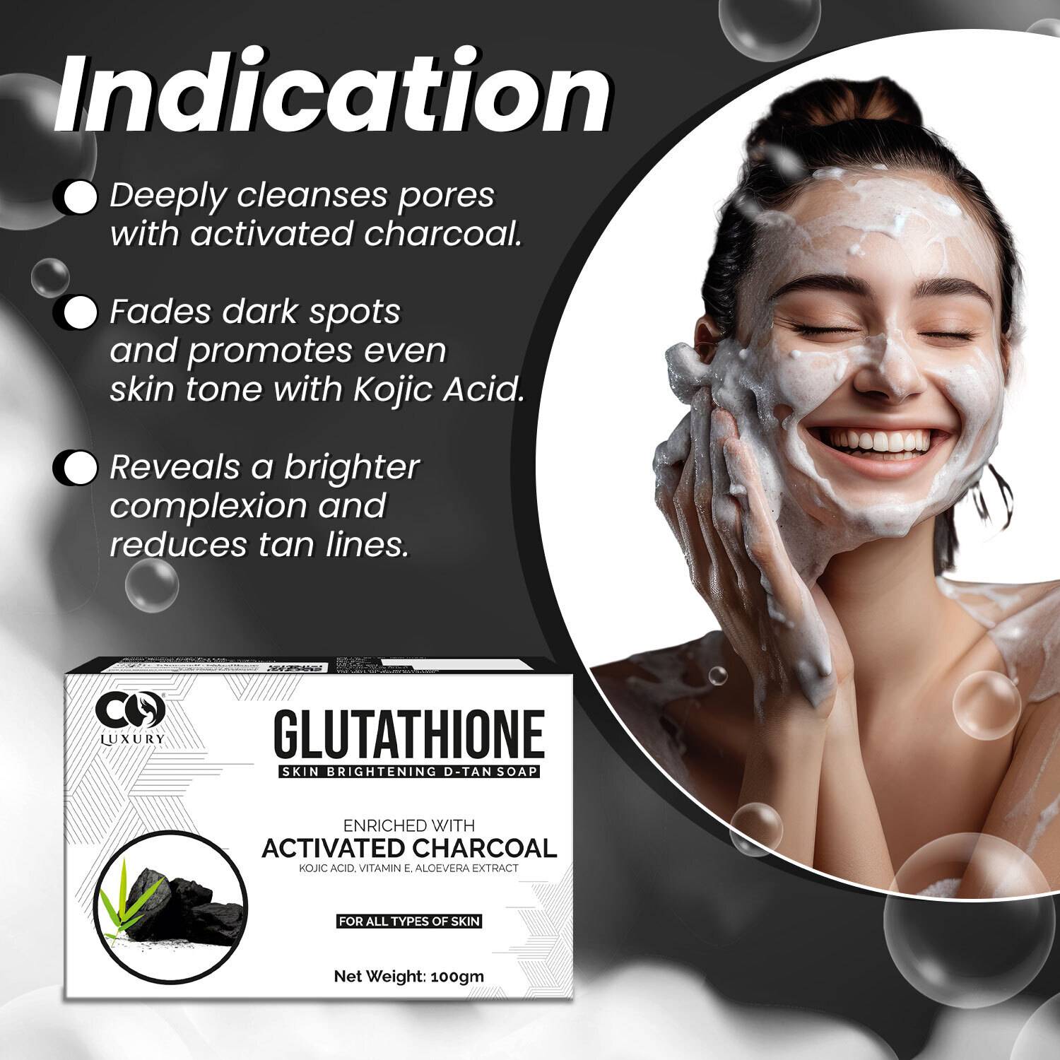 activated charcoal and glutathione Miduty main image 0